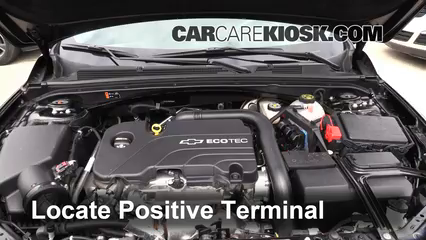 How to Jumpstart a 2016-2019 Chevrolet Malibu - 2016 Chevrolet Malibu